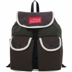 Manhattan Portage Army Duck Beekman Backpack (SM) -US Suitcase Sales 2024 1221ARMYD MUL FRONT