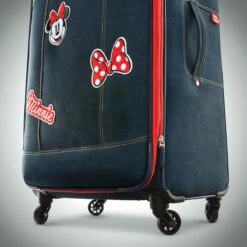 American Tourister Disney Minnie Denim Krush 28" Spinner -US Suitcase Sales 2024 1261211255 28Spin 6 Wheels