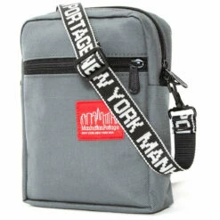 Manhattan Portage Emblem City Lights -US Suitcase Sales 2024 1403 emblm angle gry 1