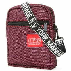 Manhattan Portage Emblem Midnight City Lights -US Suitcase Sales 2024 1403 mdn emblm angle bur 1