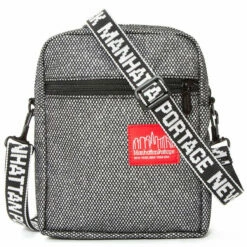 Manhattan Portage Emblem Midnight City Lights -US Suitcase Sales 2024 1403 mdn emblm front