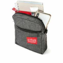 Manhattan Portage Emblem Midnight City Lights -US Suitcase Sales 2024 1403 mdn emblm inside prop