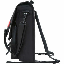Manhattan Portage Commuter Laptop Bag With Back Zipper -US Suitcase Sales 2024 1417z blk side