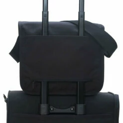 Manhattan Portage Europa (Sm) With Back Zipper And Compartments -US Suitcase Sales 2024 1435zc blk luggage
