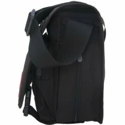 Manhattan Portage Europa (Sm) With Back Zipper And Compartments -US Suitcase Sales 2024 1435zc blk side