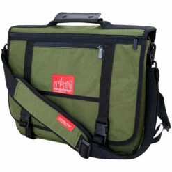 Manhattan Portage The Wallstreeter With Back Zipper 18 Manhattan Portage The Wallstreeter With Back Zipper -US Suitcase Sales 2024 1444z olv angle