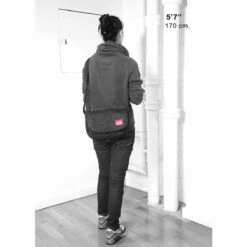 Manhattan Portage Midnight Sohobo Bag Black -US Suitcase Sales 2024 1503 MDNFemale