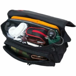 Manhattan Portage Midnight Sohobo Bag Black -US Suitcase Sales 2024 1503MDN BLK INSIDE