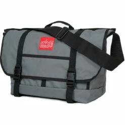 Manhattan Portage Downtown NY Messenger Bag (LG) -US Suitcase Sales 2024 1607hp gry angle 1