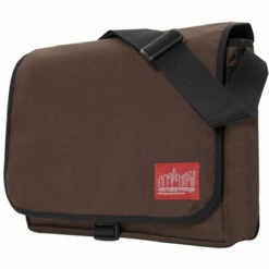 Manhattan Portage Deluxe Computer Bag -US Suitcase Sales 2024 1714 dbr angle 2 1 1