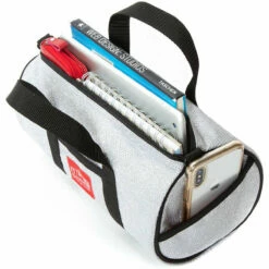 Manhattan Portage Midnight Chelsea Drum Bag (XSM) -US Suitcase Sales 2024 1800 mdn gry insideprop