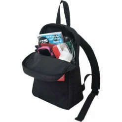 Manhattan Portage Midnight Ellis Backpack W/Zipper -US Suitcase Sales 2024 1907 MDNZ BLK INSIDE