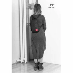 Manhattan Portage Midnight Ellis Backpack W/Zipper -US Suitcase Sales 2024 1907MDNZFemale