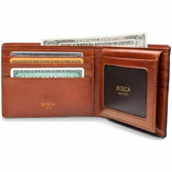 Bosca Dolce Credit Wallet W/ID Passcase -US Suitcase Sales 2024 195 217 4