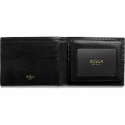 Bosca Old Leather Credit Wallet W/ID Passcase -US Suitcase Sales 2024 195 59 4