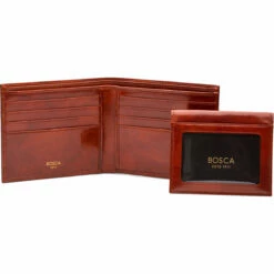 Bosca Old Leather Euro Credit Wallet W/ID Passcase - RFID -US Suitcase Sales 2024 196 32 6