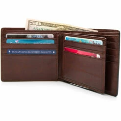 Bosca Dolce Euro 8 Pocket Deluxe Executive Wallet W/Passcase -US Suitcase Sales 2024 198 218 5