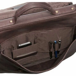 LeDonne Leather Vaquetta Flap Over Brief 10 LeDonne Leather Vaquetta Flap Over Brief -US Suitcase Sales 2024 257063 1 3 27132