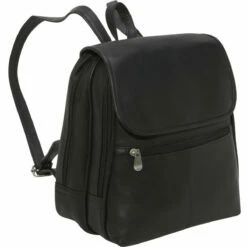LeDonne Leather Women's Organizer Backpack/Purse -US Suitcase Sales 2024 351 BK 30340.1396374296.1280.1280 60662