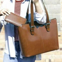 Jack Georges Milano Madison Avenue Business Tote 3902 -US Suitcase Sales 2024 3902cognac lifestyle