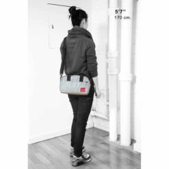 Manhattan Portage Midnight Parkside Shoulder Bag -US Suitcase Sales 2024 4030 MDNFemale