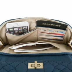 Travelon Anti-Theft Signature Quilted Messenger Bag -US Suitcase Sales 2024 43324 332 2