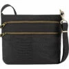 Travelon Anti-Theft Signature Double Zip Crossbody