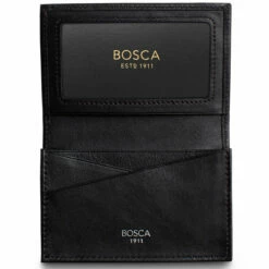 Bosca Nappa Vitello Gusset 2 Pocket Card Case W/ID - RFID -US Suitcase Sales 2024 449 100 4