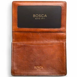Bosca Dolce Gusset 2 Pocket Card Case W/ID - RFID -US Suitcase Sales 2024 449 217 4