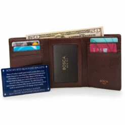 Bosca Dolce Double ID Trifold - RFID -US Suitcase Sales 2024 53 218 6