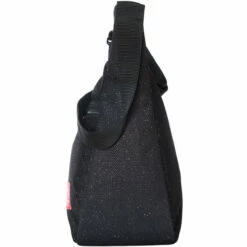 Manhattan Portage Midnight Nolita Shoulder Bag Black -US Suitcase Sales 2024 6056MDN BLK SIDE