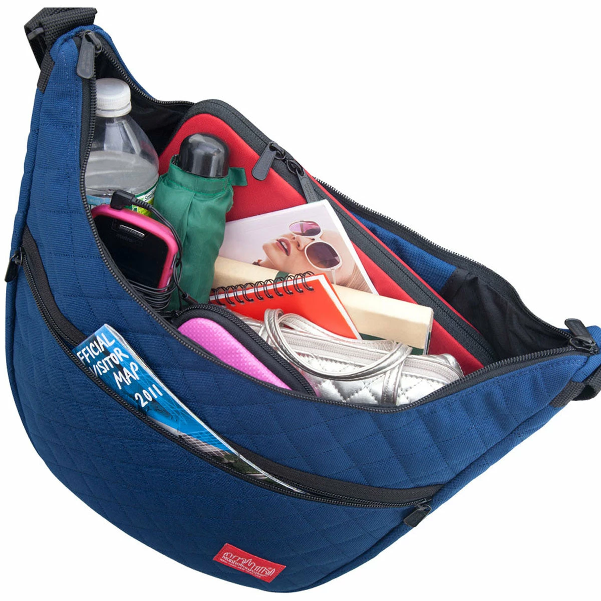 Manhattan Portage Quilted Nolita Shoulder Bag 5 Manhattan Portage Quilted Nolita Shoulder Bag - Image 5