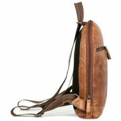 Jack Georges Buffed Small Convertible Backpack/Crossbody 6133 -US Suitcase Sales 2024 6133 tan side