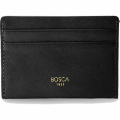 Bosca Washed Deluxe Front Pocket Wallet
