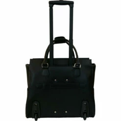 Cabrelli Fashion Executive Piper Pebble 15" Rollerbrief -US Suitcase Sales 2024 716033U BLK Back