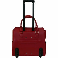 Cabrelli Fashion Executive Piper Pebble 15" Rollerbrief -US Suitcase Sales 2024 716033U RED Back
