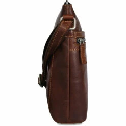 Jack Georges Voyager City Crossbody 7298 -US Suitcase Sales 2024 7298brn side