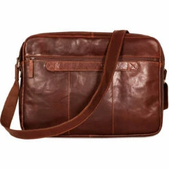 Jack Georges Voyager Large Travel Messenger Bag 7325 11 Jack Georges Voyager Large Travel Messenger Bag 7325 -US Suitcase Sales 2024 7325brn back