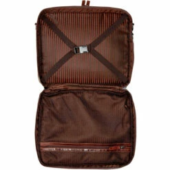 Jack Georges Voyager Large Travel Briefcase 7328 -US Suitcase Sales 2024 7328brn open back compartment