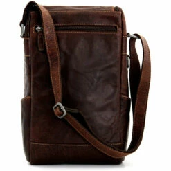 Jack Georges Voyager Crossbody Messenger And Wine Bag 7513 -US Suitcase Sales 2024 7513brn back