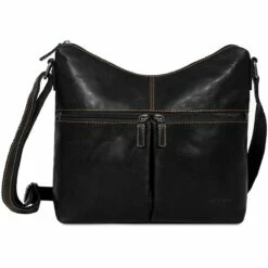 Jack Georges Voyager Uptown HoBo Bag 7814 -US Suitcase Sales 2024 7814 blk front 5000x 2c379514 b563 41e2 9bd6 4582d05cb370