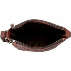 Jack Georges Voyager Zippered Crossbody HoBo Bag 7832 -US Suitcase Sales 2024 7832brn int