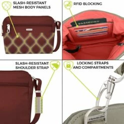Travelon Anti-Theft Classic Convertible Crossbody And Waist Pack -US Suitcase Sales 2024 81pPBocBcaL. AC SL1440