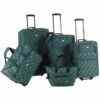 American Flyer Pemberly Buckles 5-Piece Luggage Set