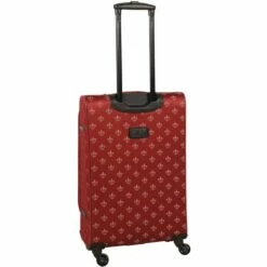 American Flyer Fleur De Lis 5-Piece Spinner Luggage Set -US Suitcase Sales 2024 85700 5 RED 4