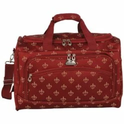 American Flyer Fleur De Lis 5-Piece Spinner Luggage Set -US Suitcase Sales 2024 85700 5 RED 6
