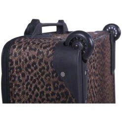 American Flyer Animal Print Leopard 5-Piece Luggage Set -US Suitcase Sales 2024 86500 5 LEO 4