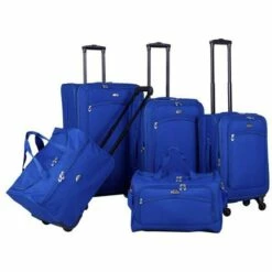 American Flyer South West Collection 5-Piece Luggage Set -US Suitcase Sales 2024 95000 5 CBLU