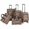 American Flyer Gold Coast 5-Piece Spinner Luggage Set