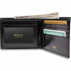 Bosca Old Leather BiFold With Card/ID Flap -US Suitcase Sales 2024 97 59 6